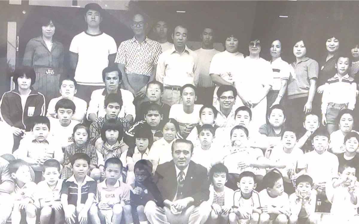 柔道館集合写真